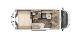 CV 600 Grundriss Carado – Anaya Rheintal Reisemobile